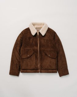 Schott made in USAダークブラウン スエード ジャケット HOT VINTAGE USA Men's SCHOTT @ DETROIT BIKER LINED BROWN