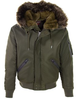 Nylon Down Jackets and Vests - Schott NYC