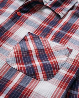 camp collar shirt - front