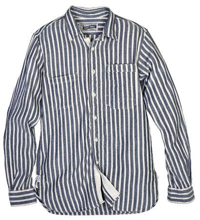 Vertical Dobby Stripe Fine Weave Cotton Shirt SH1324
