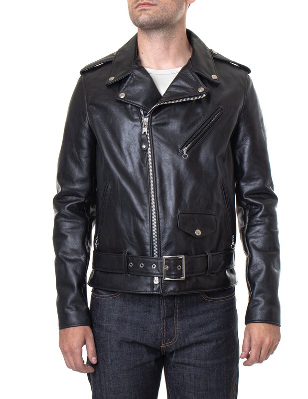Cowhide Leather Motorcycle Jacket
